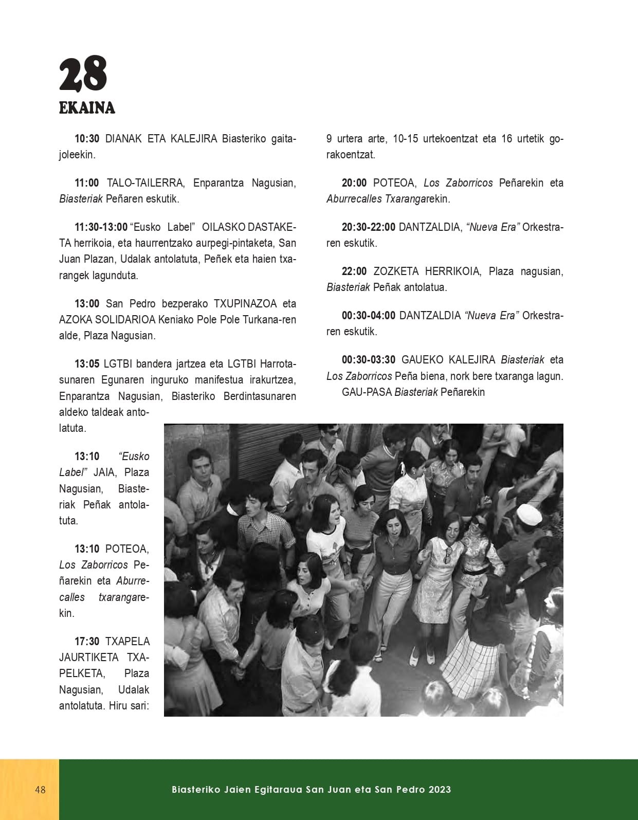 Programa de fiestas portada
